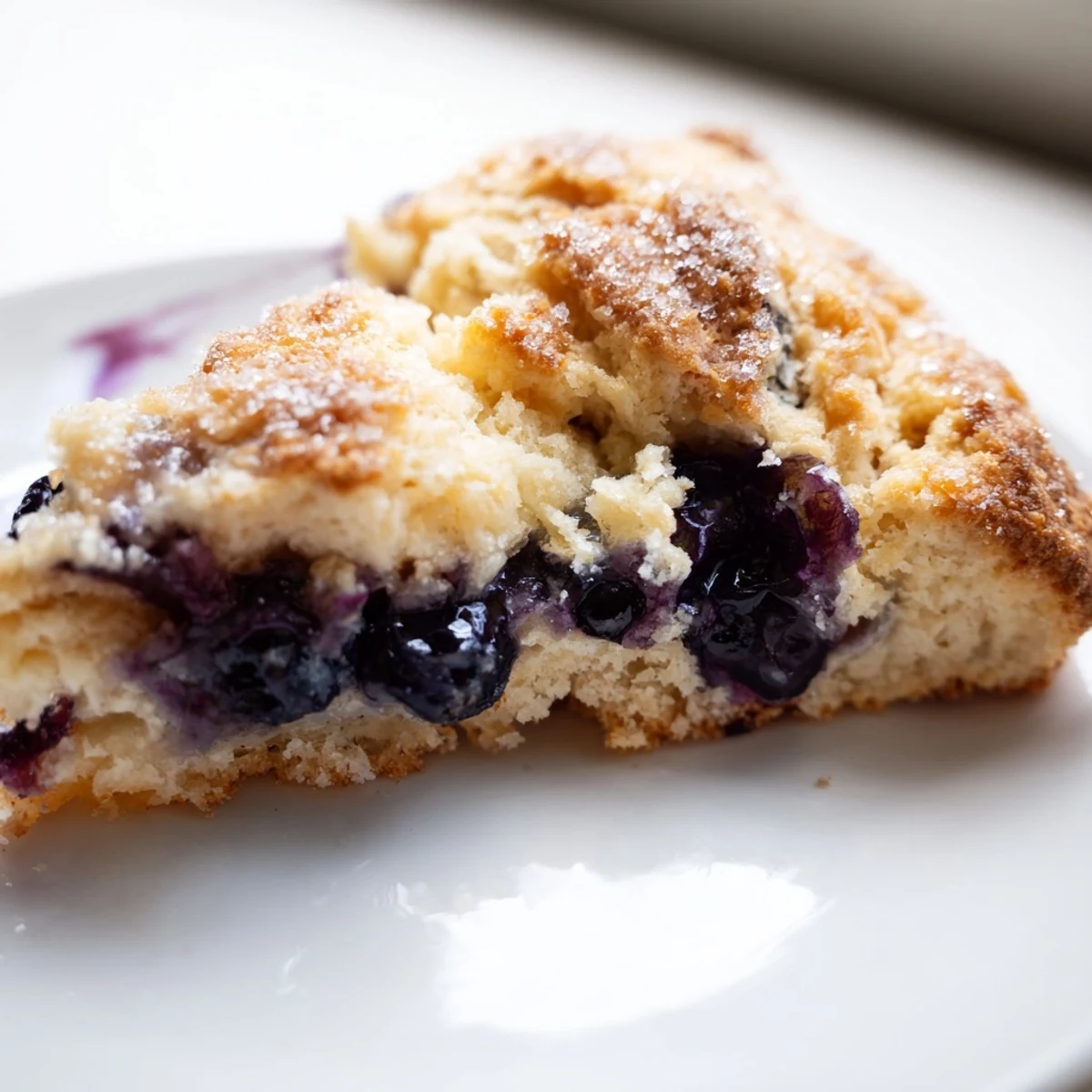 Rustic Birch-Warm Blueberry