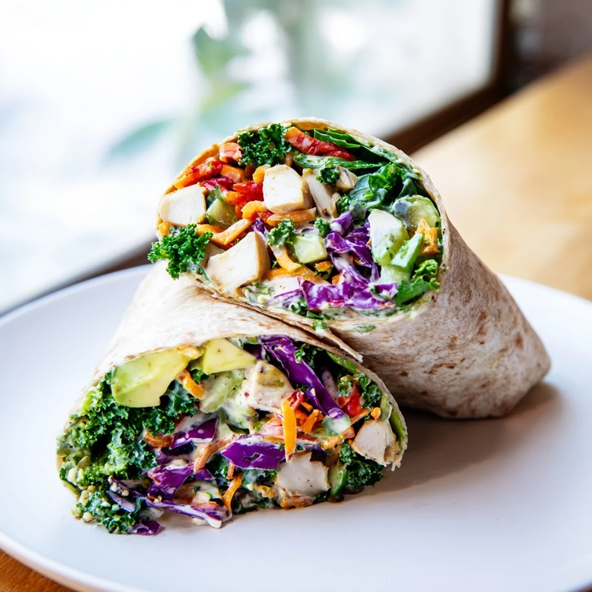 Poppy-Inspired Chicken Salad Wraps