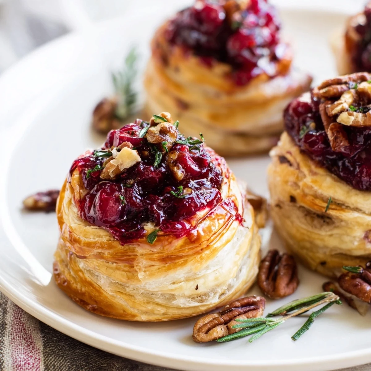 Brie Pine Tree Pastry