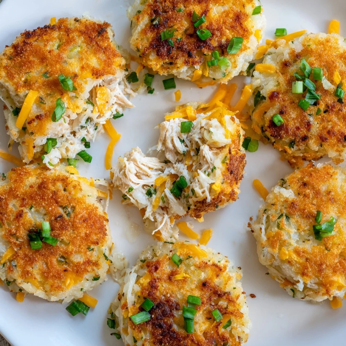 Enjoy these easy, gluten-free Potato and Chicken Cakes, perfect for a satisfying American meal.