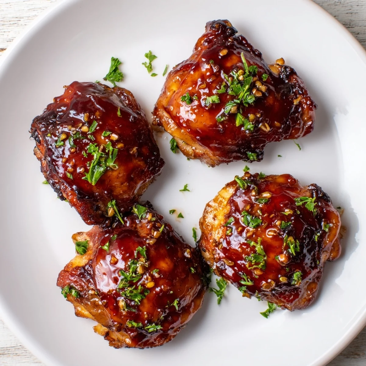 Succulent Jam in Coffee Style Glazed Chicken, showcasing a glossy, caramelized exterior and perfect for a satisfying dinner.