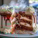 Moist vanilla sheet cake with creamy buttercream and Class of 2026 piped in festive school colors, perfect for graduation celebrations.