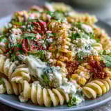 Elote Pasta Salad Cotija