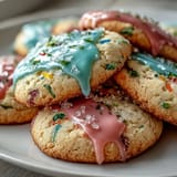 Lemon Sugar Pastel Glaze Cookies