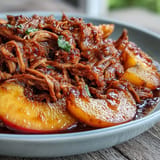 Honey Peach BBQ Pulled Pork