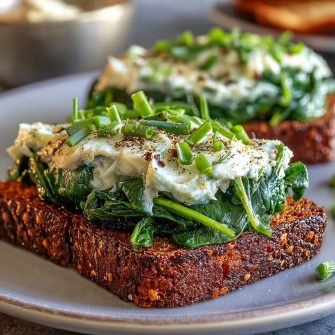 Golden toasted rye topped with flaky smoked haddock and wilted spinach, finished with creamy crème fraîche and fresh chives.