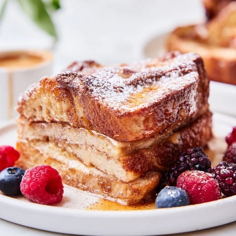 Soft Spice Baked French Toast