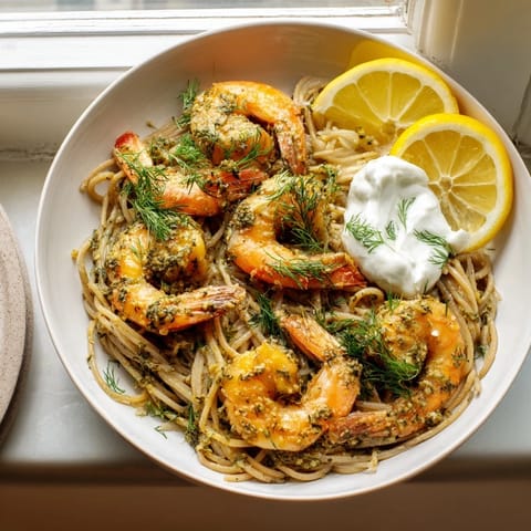 Light Bright Lemon Herb Shrimp