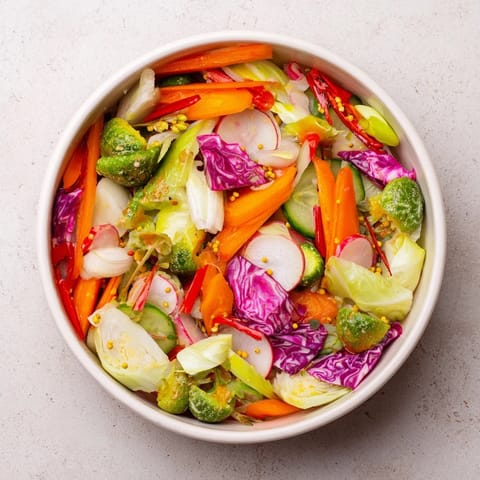 Pickled Fermented Vegetable Platter