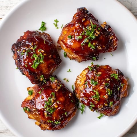 Succulent Jam in Coffee Style Glazed Chicken, showcasing a glossy, caramelized exterior and perfect for a satisfying dinner.