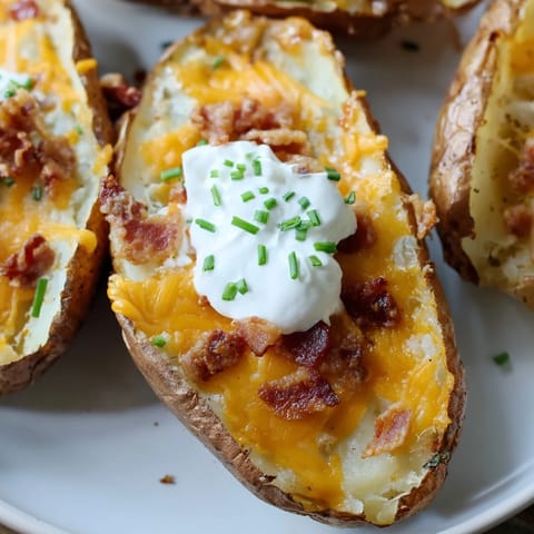 Loaded Baked Potato Skins