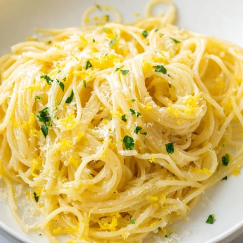 Lemon Butter Pasta Light