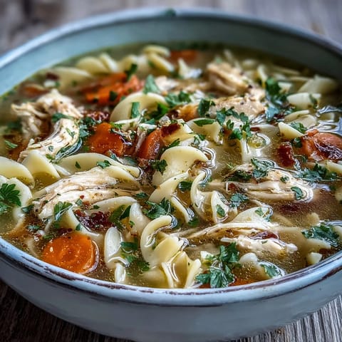 Instant Pot Chicken Noodle Soup
