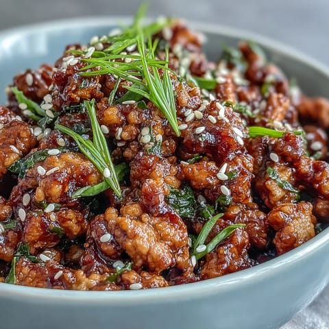 Korean-Style Ground Turkey