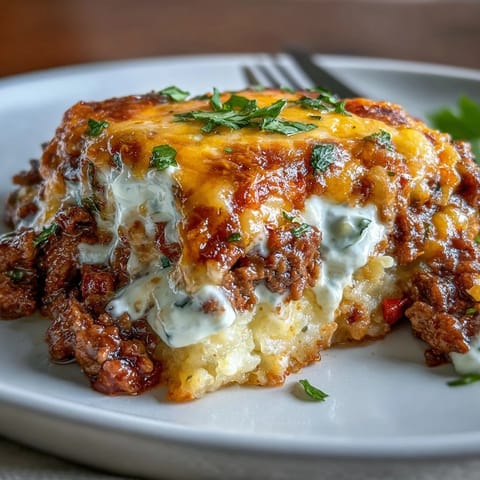 Keto Taco Casserole Cheesy