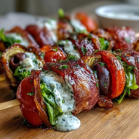 Picnic-Ready Italian Sub Skewers