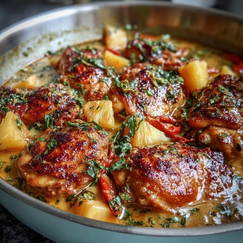 One-Pot Chicken Pineapple Curry