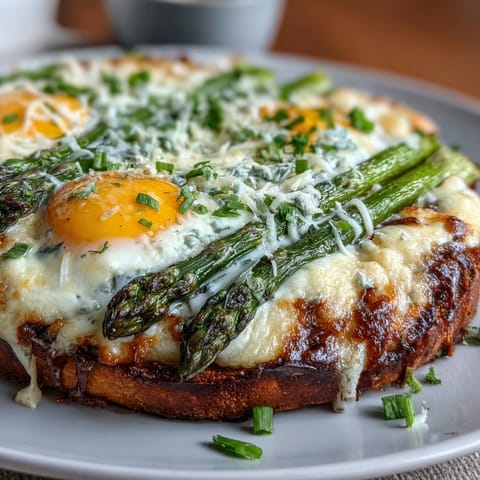 Asparagus and Egg Tartines