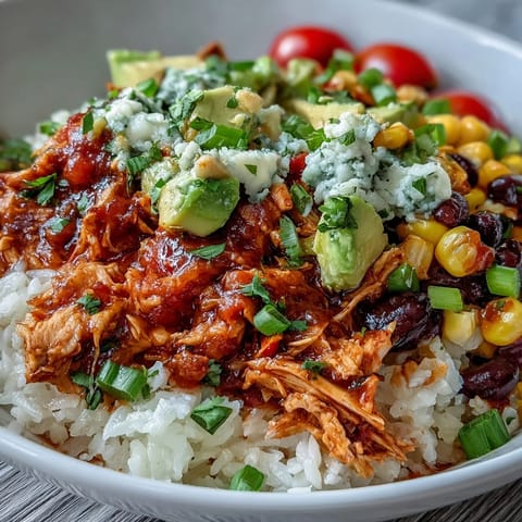 Salsa Chicken Bowls Fresh Toppings