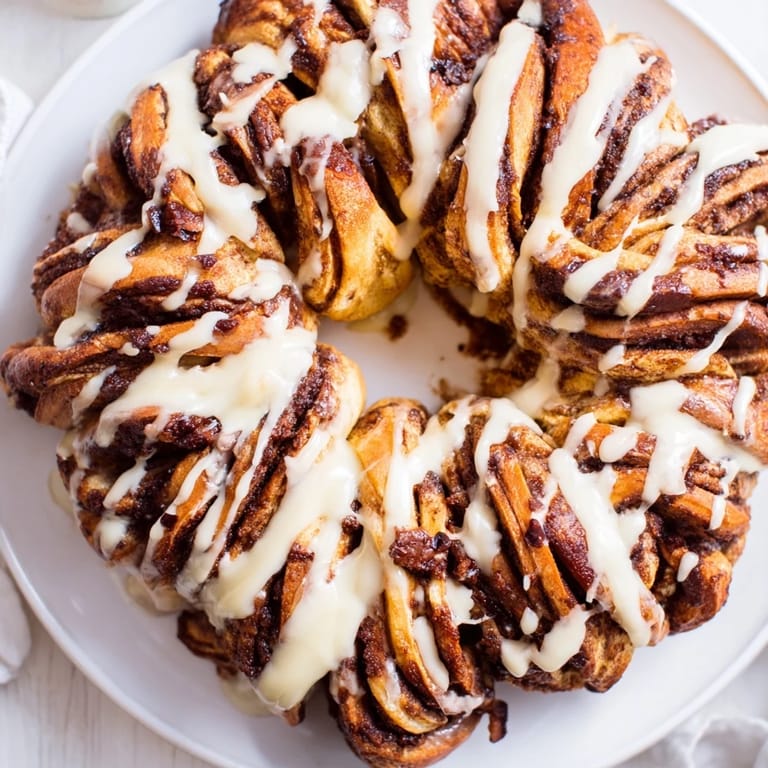 Flaky layers of buttery, swirled Cinnamon Swirl Christmas Tree Bread perfect for a sweet holiday treat.