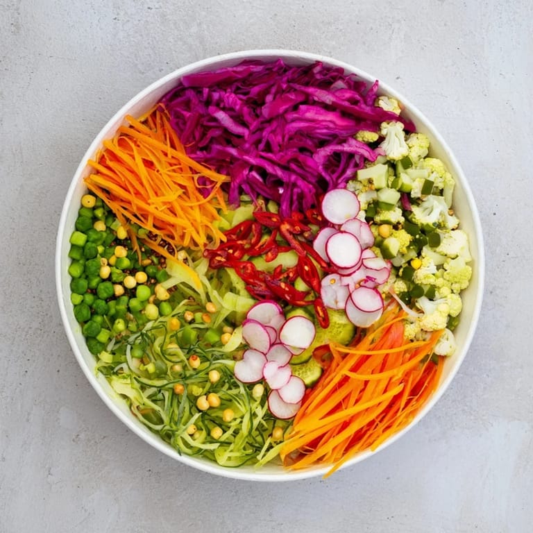 A visually appealing arrangement of The Pickled & Fermented Feast features assorted pickled vegetable varieties.