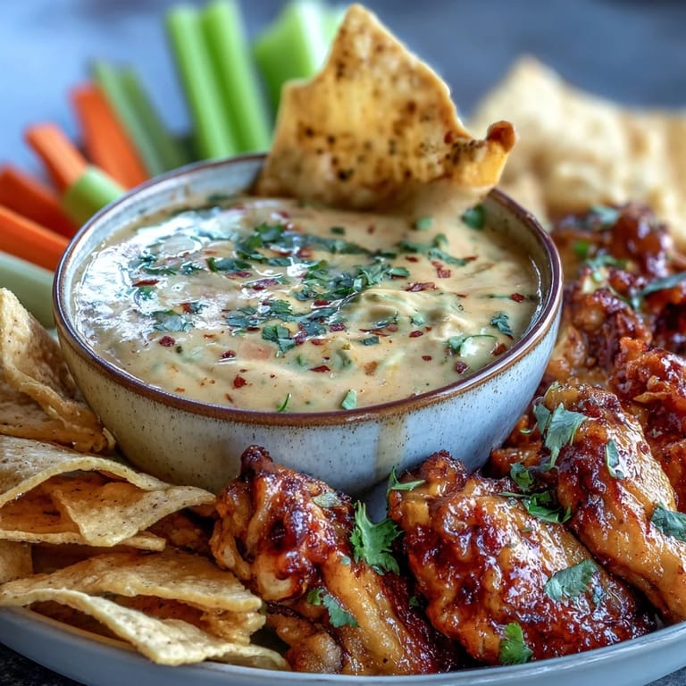 Rich and tangy Southwest Ranch Sauce in a glass jar, perfect for dipping fries or adding flavor to wraps and salads.