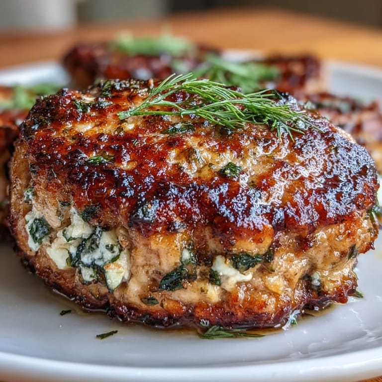 Herb-infused Greek turkey patties with spinach and feta, served with a fresh Greek salad and warm pita bread.
