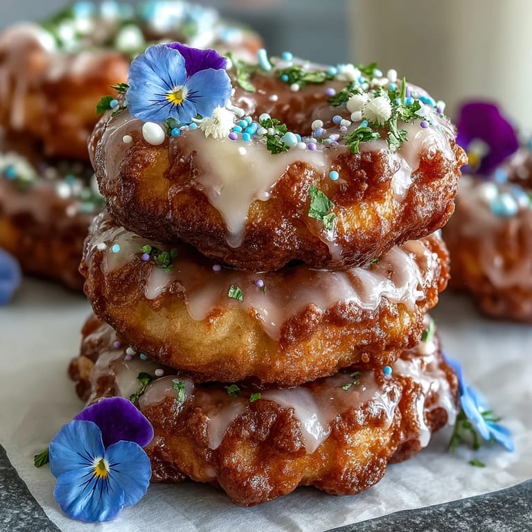 Adorable Baby in Bloom Donut Tower: Tiers of colorful mini donuts arranged in a blooming tower, accented with delicate edible flowers for a charming dessert centerpiece.