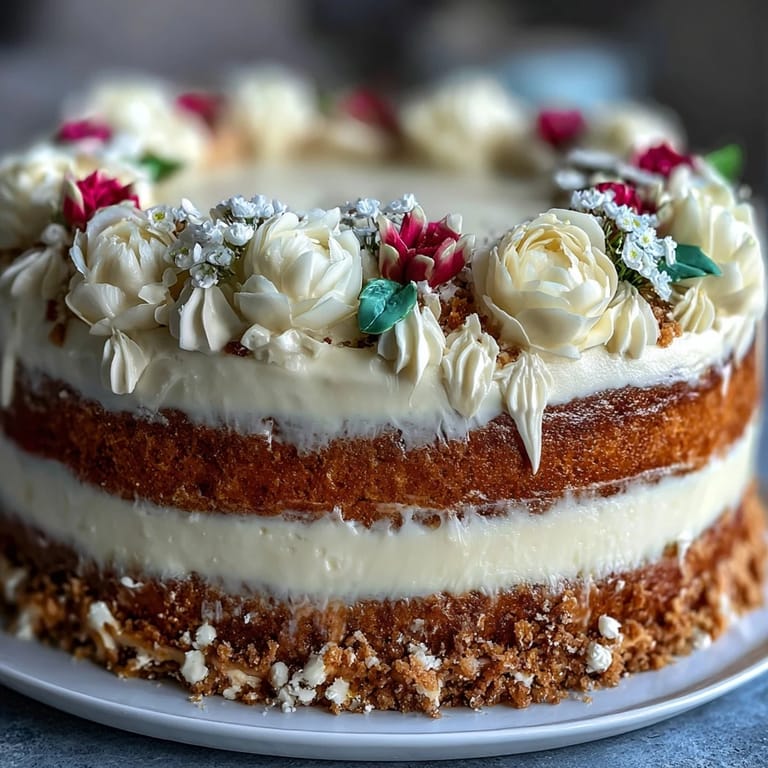 Beautifully decorated cake featuring intricate floral buttercream designs, perfect for honoring a Taurus birthday and graduation milestone.