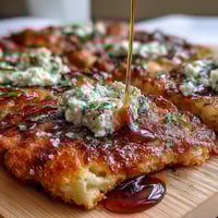 Wholesome cottage cheese flatbread, golden and flexible, ideal for protein-rich wraps or sandwich bread.